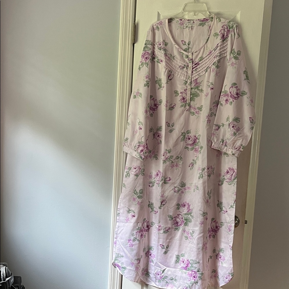 Floral Pink Nightgown